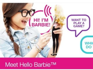High tech and Unsafe: WiFi enabled Barbie Doll